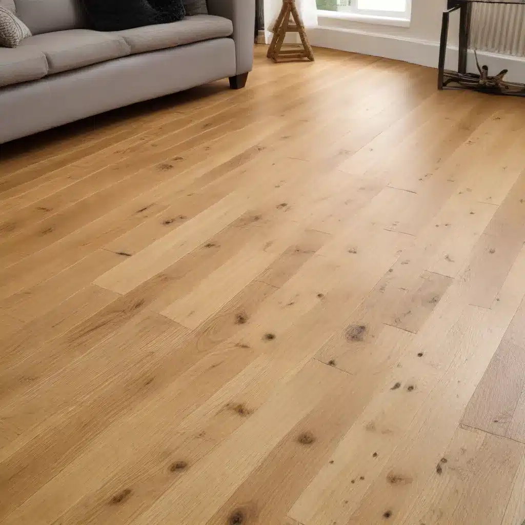 Bringing Warmth to the Living Room with Oak Flooring