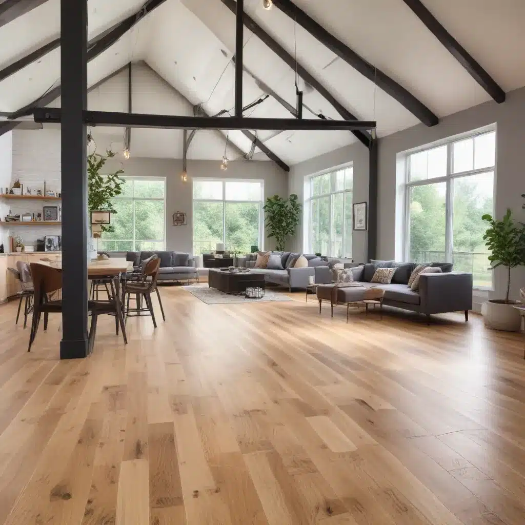 Designing with Oak Flooring in Open-Concept Loft Spaces