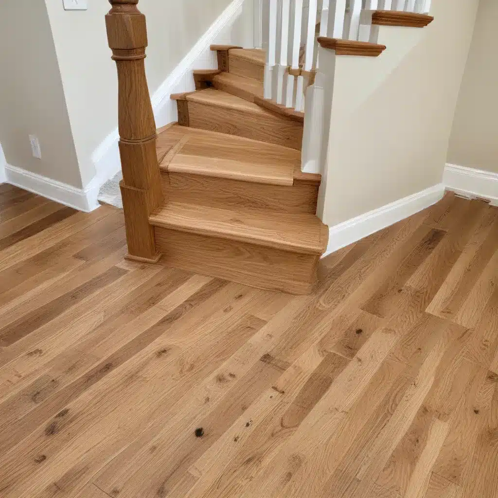 Elevating Oak Floors with Custom-Designed Oak Stair Landing Trim