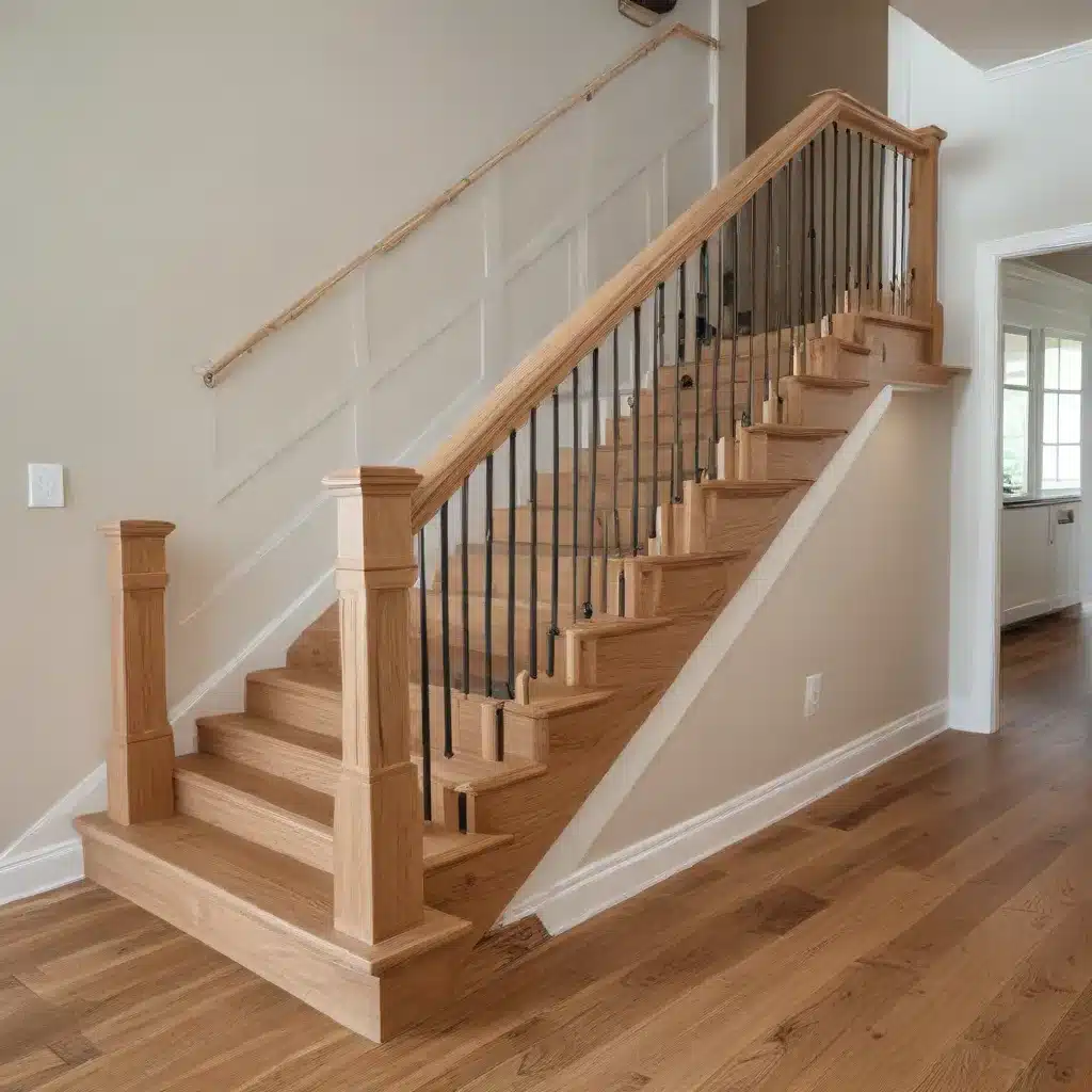 Elevating Oak Floors with Luxurious Oak Stair Railing Systems