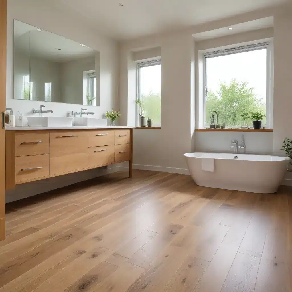 Elevating Your Bathroom with Luxurious Oak Flooring