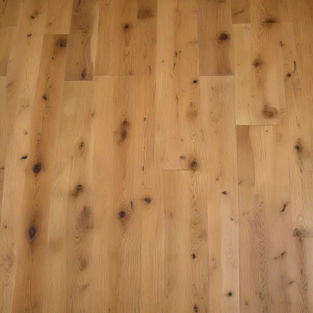 Embracing the Knots and Character of Rustic Oak Flooring