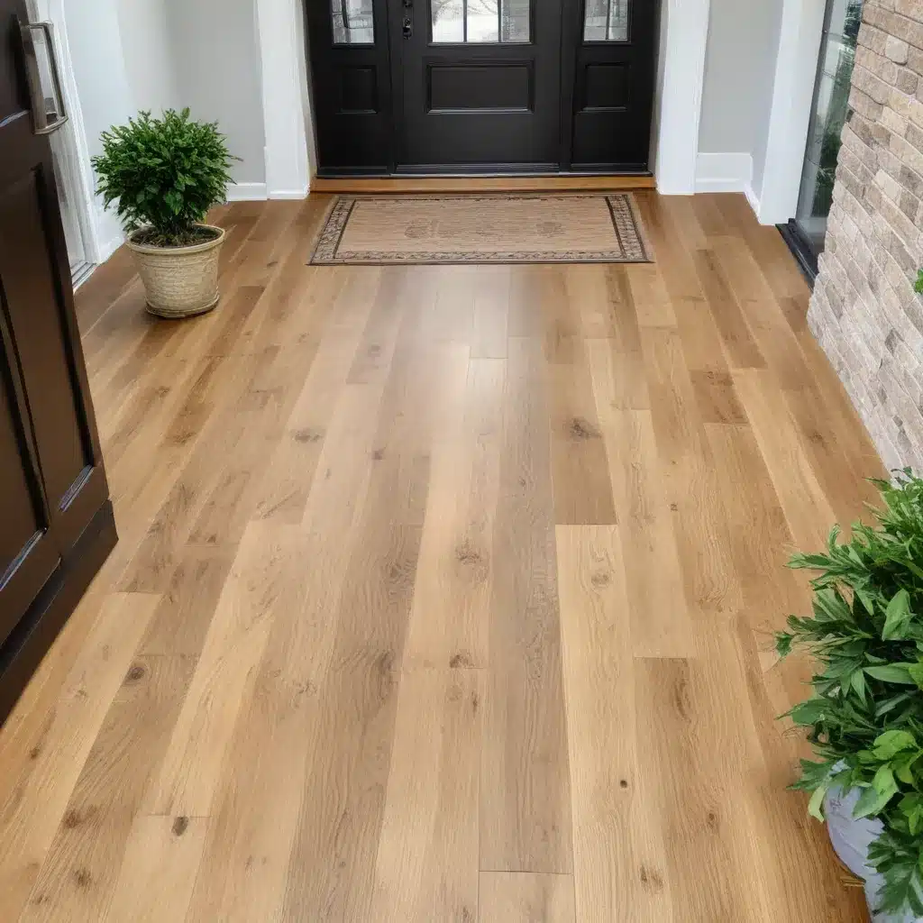 Enhancing Curb Appeal with Beautifully Maintained Oak Entry Flooring