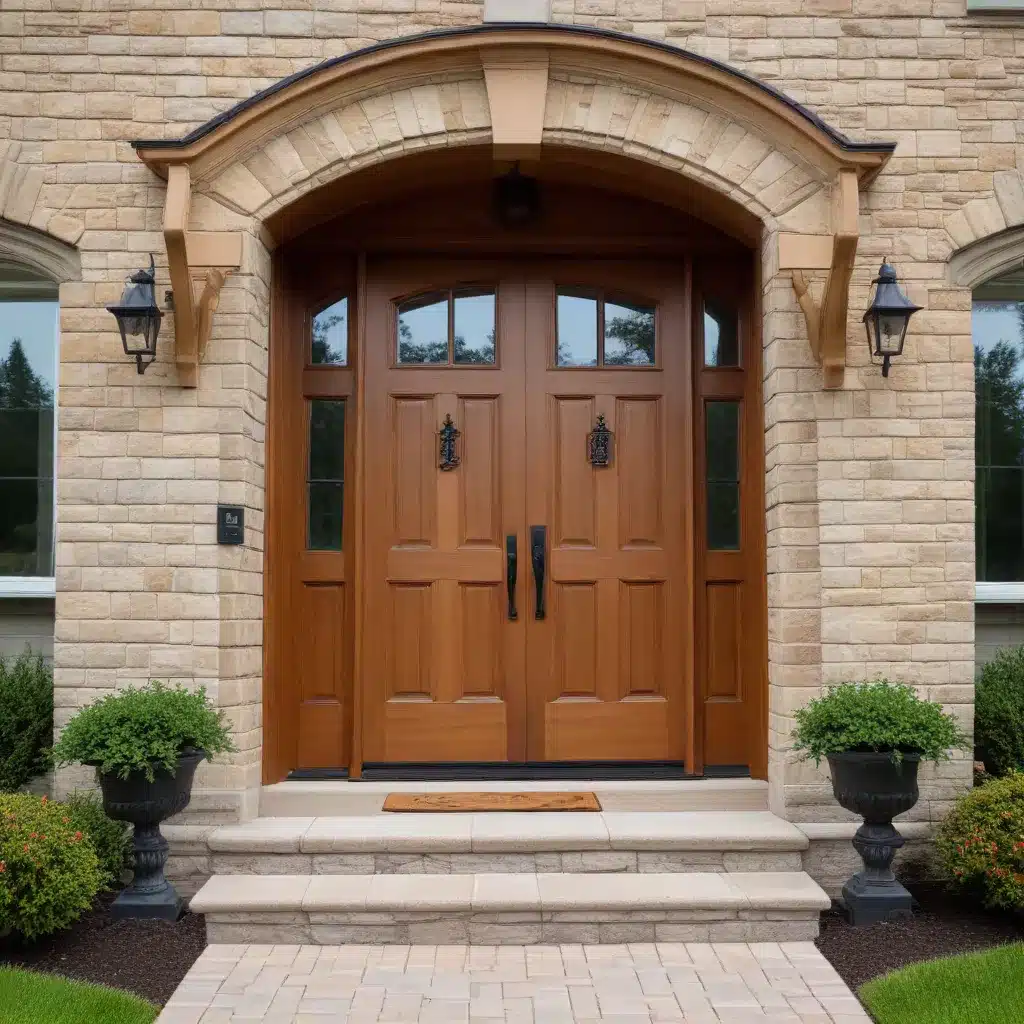 Enhancing Curb Appeal with Beautifully Maintained Oak Entryways