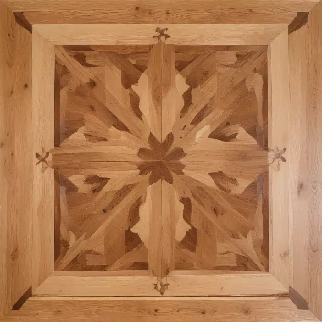 Enhancing Oak Floors with Custom Inlays and Designs