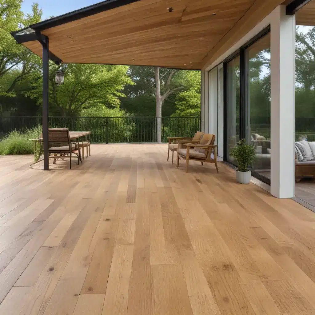 Oak Flooring and Outdoor Entertaining: Seamless Transitions