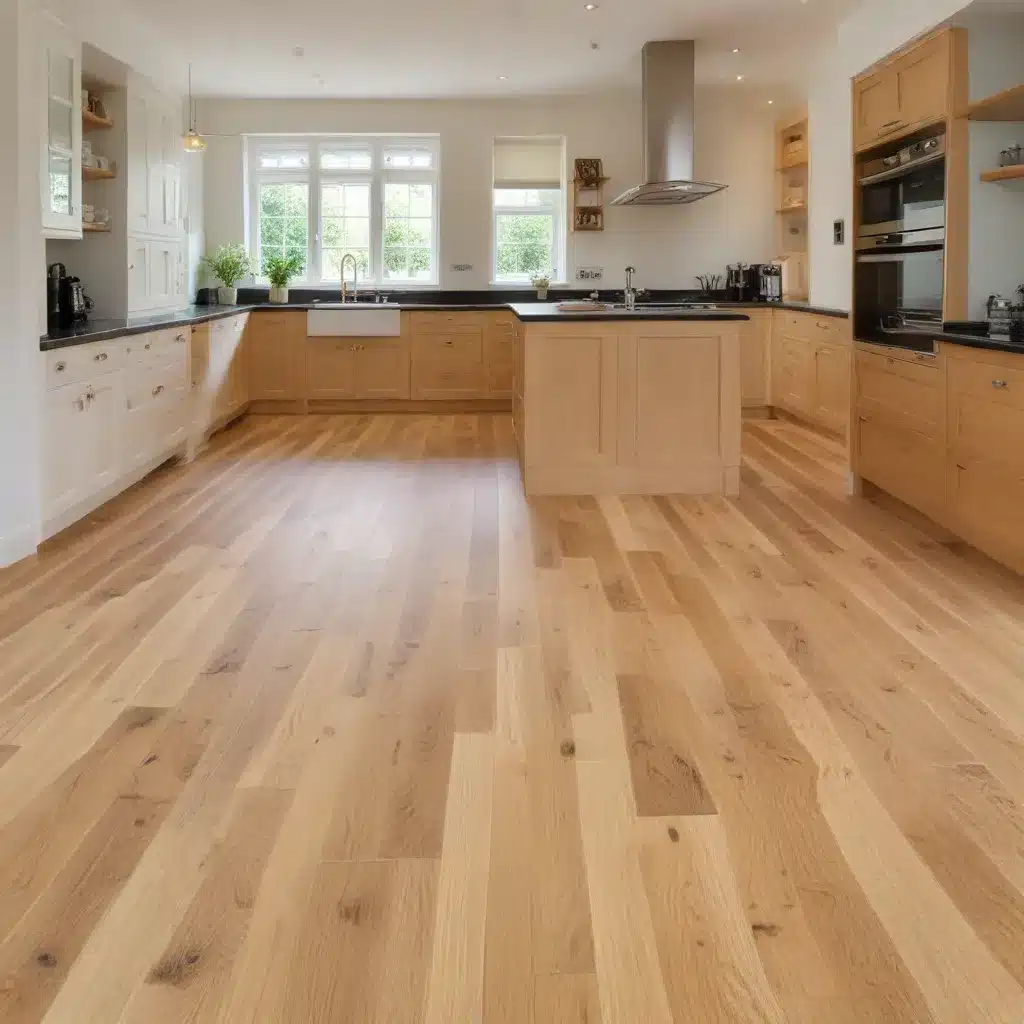 Oak Flooring in the Kitchen: Blending Function and Elegance