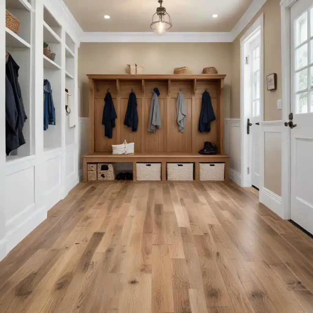 Oak Flooring in the Mudroom: Durable and Easy-to-Clean Solutions